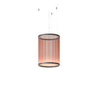 Vibia Array 1815 LED-Pendelleuchte Terra Rot