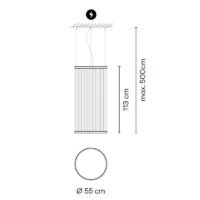 Vibia Array 1820 LED-Pendelleuchte – Bild 9