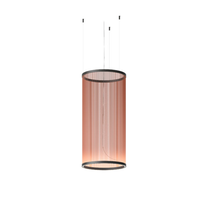 Vibia Array 1820 LED-Pendelleuchte Terra Rot