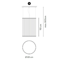 Vibia Array 1830 LED-Pendelleuchte – Bild 9