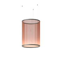 Vibia Array 1830 LED-Pendelleuchte Terra Rot