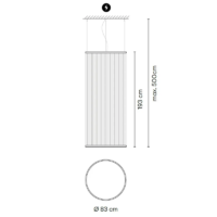 Vibia Array 1835 LED-Pendelleuchte – Bild 9
