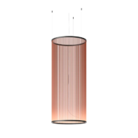 Vibia Array 1835 LED-Pendelleuchte Terra Rot