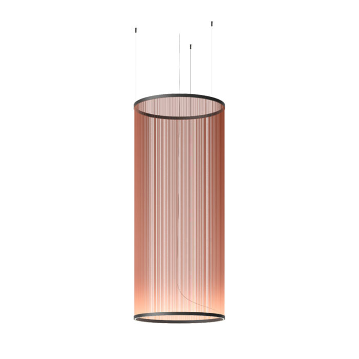 Vibia Array 1835 LED-Pendelleuchte Terra Rot