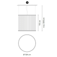 Vibia Array 1840 LED-Pendelleuchte – Bild 6
