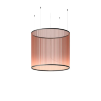 Vibia Array 1840 LED-Pendelleuchte Terra Rot