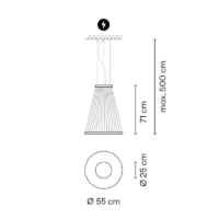 Vibia Array 1850 LED-Pendelleuchte – Bild 10