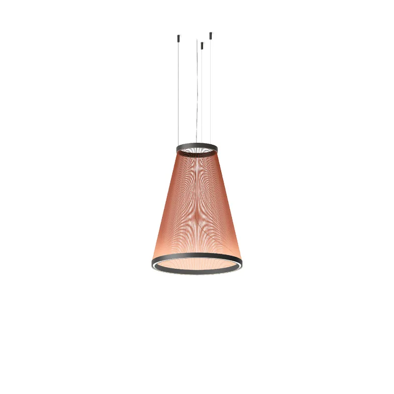 Vibia Array 1850 LED-Pendelleuchte Terra Rot