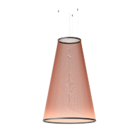 Vibia Array 1880 LED-Pendelleuchte Terra Rot