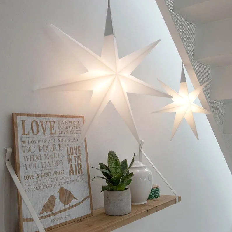 8 seasons design Shining Glory Star LED-Pendelleuchte – Bild 2