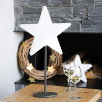 8 seasons design Shining Window Star Akku Tischleuchte