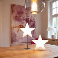 8 seasons design Shining Window Star Akku Tischleuchte – Bild 5