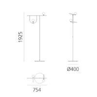Artemide Yanzi Floor LED-Stehleuchte – Bild 5