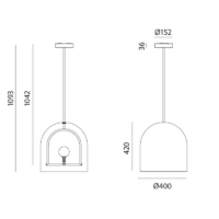 Artemide Yanzi Suspension LED-Pendelleuchte – Bild 5