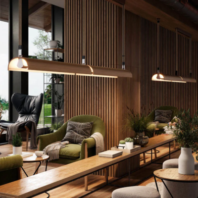 Bover Aluet S/100/2L LED-Pendelleuchte