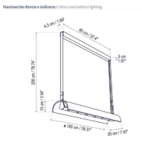 Bover Aluet S/100 LED-Pendelleuchte – Bild 8