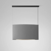 Bover Noren S/123.2 LED-Pendelleuchte Hellgrau