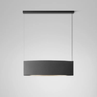 Bover Noren S/123 LED-Pendelleuchte Dunkelgrau