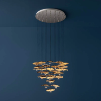 Catellani & Smith Gold Moon Chandelier LED Pendelleuchte – Bild 2