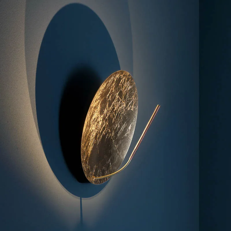 Catellani & Smith Luna W LED-Wandleuchte Gold