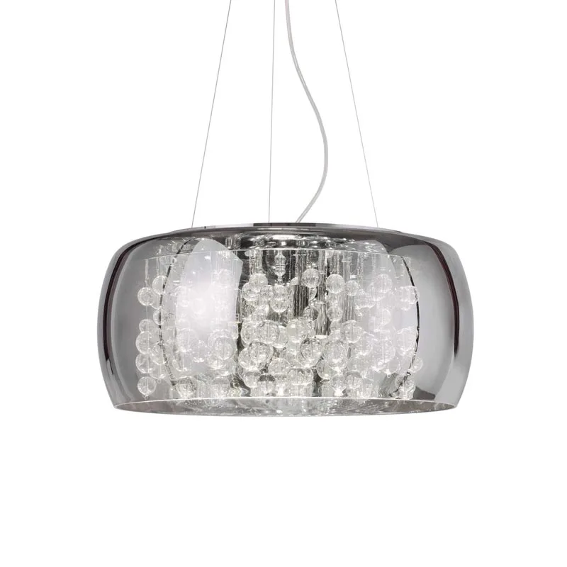 Ideal Lux Audi-80 SP8 Pendelleuchte Rauchglas