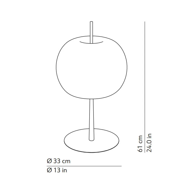 KDLN Kushi XL Table Tischleuchte – Bild 5