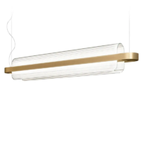 KUNDALINI Nami Wall LED-Pendelleuchte Messing