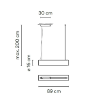 Vibia Guise 2277 LED-Pendelleuchte 89 cm – Bild 7