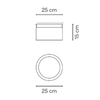 Vibia Guise 2292 LED-Deckenleuchte ø 25 cm – Bild 3