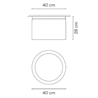 Vibia Guise 2298 LED-Deckenleuchte ø 40 cm – Bild 3
