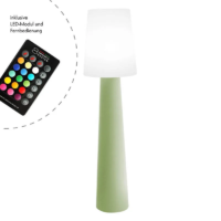 8 seasons design No.1 RGB Stehleuchte mit Fernbedienung mint