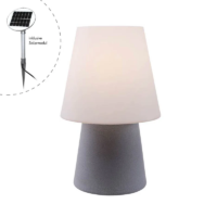 8 seasons design No.1 Solar Stehleuchte 60 cm Stein
