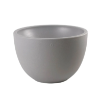 8 seasons design Shining Curvy Pot XM LED-Blumentopf grau