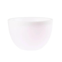 8 seasons design Shining Curvy Pot XM LED-Blumentopf weiss