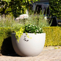 8 seasons design Shining Curvy Pot XM Blumentopf – Bild 3