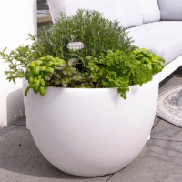 8 seasons design Shining Curvy Pot XM Blumentopf – Bild 4