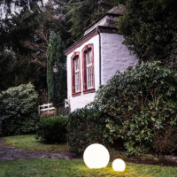 8 seasons design Shining Globe Ø 40 cm Solar Kugelleuchte – Bild 3