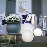 8 seasons design Shining Globe Ø 40 cm Solar Kugelleuchte – Bild 15
