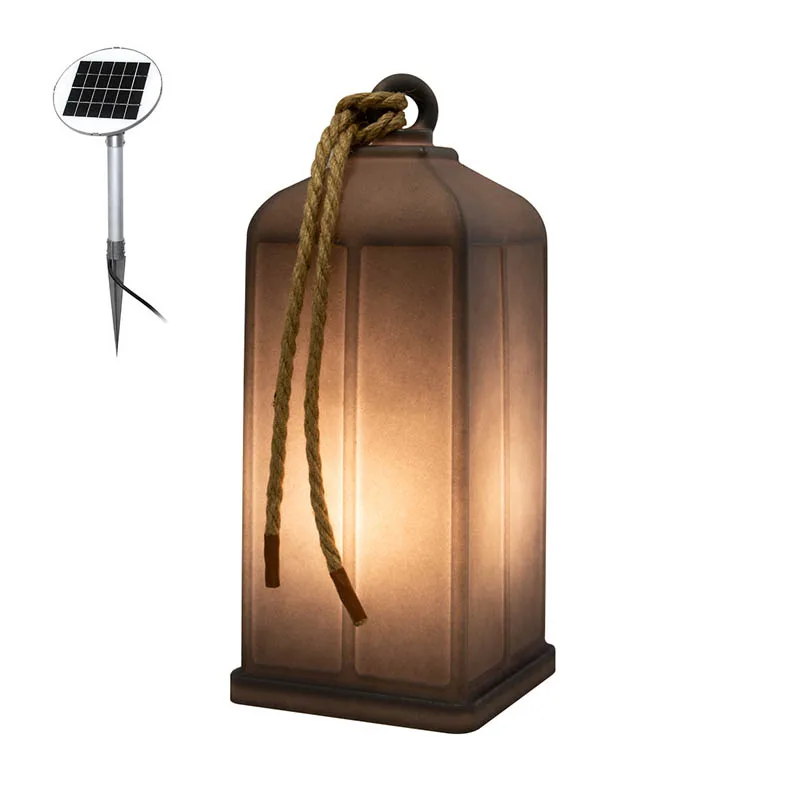 8 seasons design Shining Lantern Solar Dekoleuchte Anthrazit