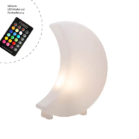 8 seasons design Shining Moon Dekoleuchte 40 cm RGB