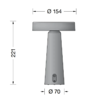 BEGA Akku-Tischleuchte LED – Bild 16