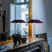 Foscarini Chapeaux M LED-Tischleuchte Metall – Bild 5
