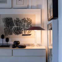 Foscarini Chapeaux M LED-Tischleuchte Metall – Bild 6