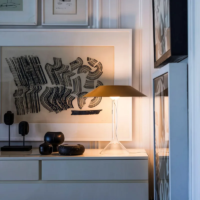 Foscarini Chapeaux M LED-Tischleuchte Metall – Bild 13