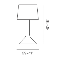 Foscarini Chapeaux V LED-Tischleuchte Glas – Bild 13
