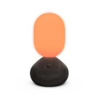 GRAU Sun Home LED-Tischleuchte Black Wood