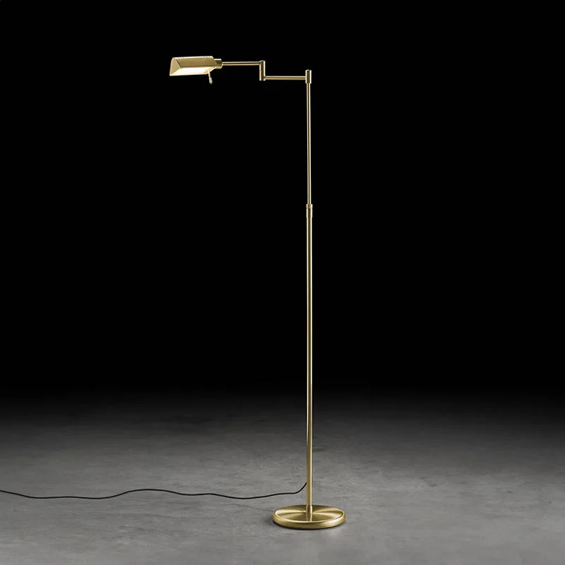 Holtkötter 9617 LED-Stehleuchte Messing matt