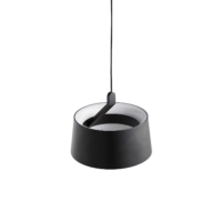 LOOM Design Cookie LED-Pendelleuchte schwarz