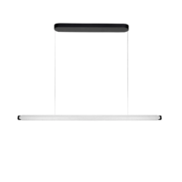 LOOM Design Gorm LED-Pendelleuchte weiß - schwarz