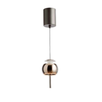 LOOM Design Parachute LED-Pendelleuchte schwarz